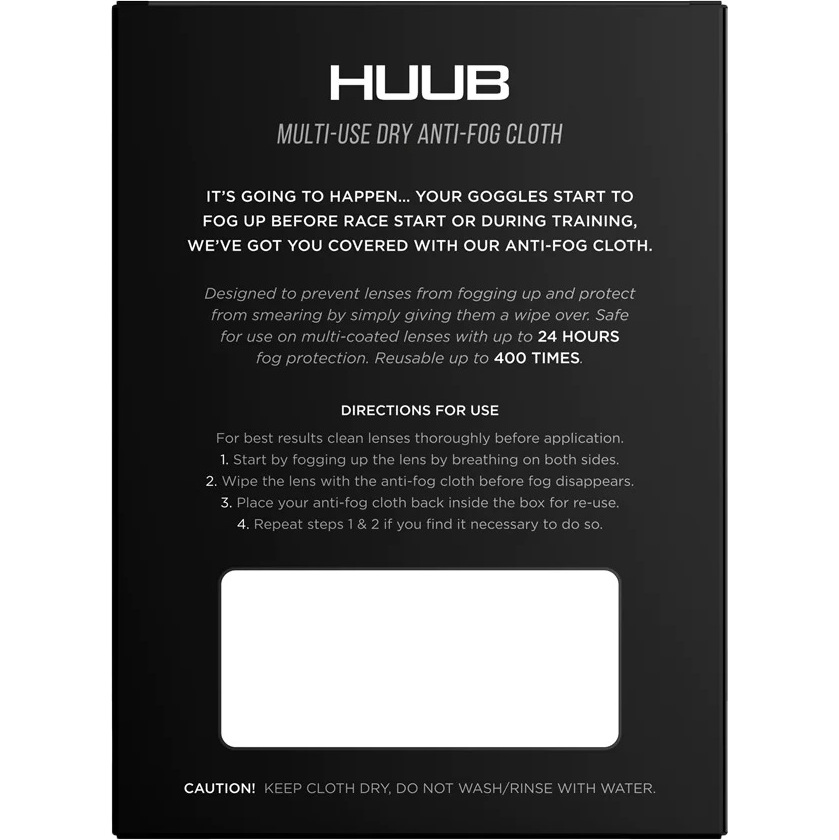 2026 Huub Anti-Fog Cloth A2-AFC